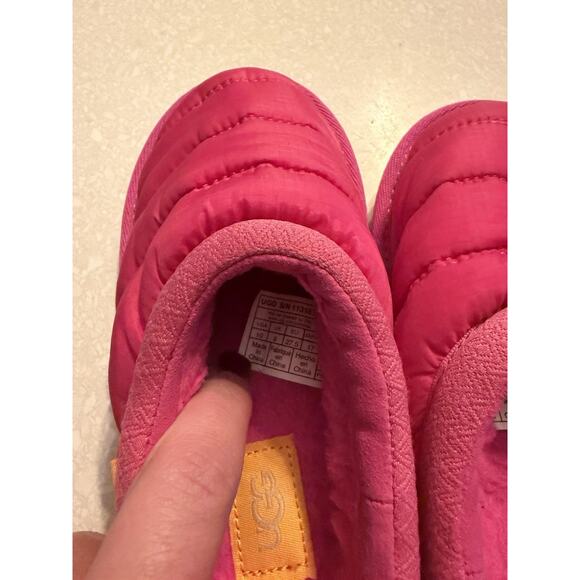 UGG Kids Slip on Slippers K Tasman LTA Hot Pink Size 10 - Picture 3 of 5